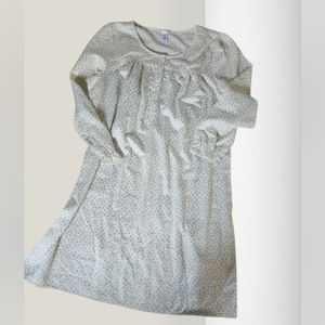 Adonna nightgown yellow floral XL new